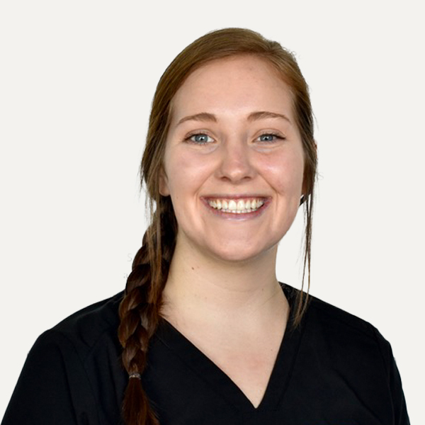 a portrait of dental assistant Madie for Great Plains Dental in Sioux Falls, SD